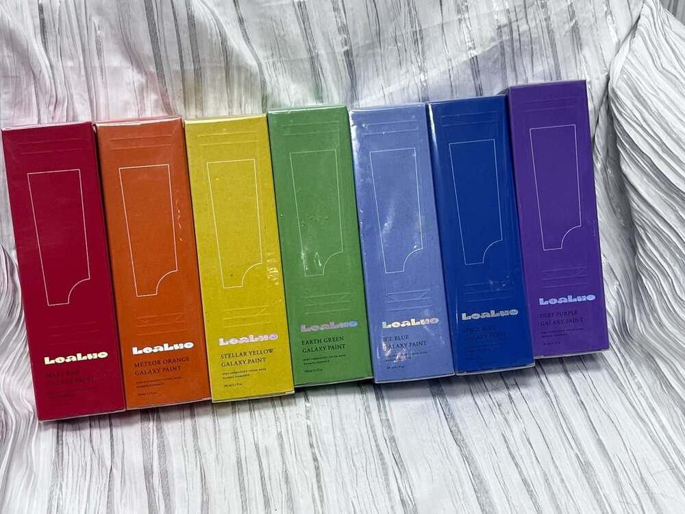 LeaLou Galaxy Paint rainbow hair Semi-Permanent Color Hair Masks 7 total